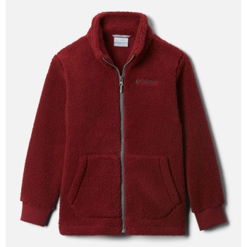 Columbia Rugged Ridge II Full Zip Sherpa, Chamarras Rojos Para Niño | 571034-RZL